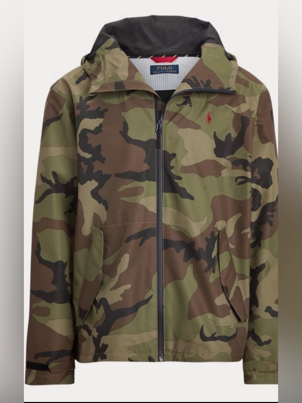 Ralph Lauren Men's Wind Breaker | Preowned | Medium | Color: Olive